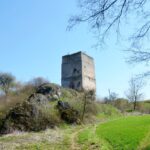 Tudorów. Średniowieczna wieża / Emilia Sitarska / Radio Kielce