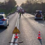 Baćkowice. Tragiczny wypadek na drodze krajowej nr 74 / świętokrzyska policja