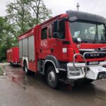 Sandomierz. Przygotowania do przepompowywania wody z tzw. Atramentówki / Grażyna Szlezak-Wójcik / Radio Kielce