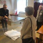 Obwodowa komisja wyborcza nr 3 w Sandomierzu / Grażyna Szlęzak-Wójcik / Radio Kielce