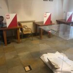 Obwodowa komisja wyborcza nr 3 w Sandomierzu / Grażyna Szlęzak-Wójcik / Radio Kielce