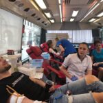 Akcja honorowego oddawania krwi w Sandomierzu / Grażyna Szlęzak-Wójcik / Radio Kielce