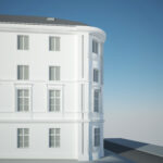 Kielce. Wizualizacja budynków Prokuratury Okręgowej w Kielcach przy ulicy Wesołej / Prokuratura Okręgowa w Kielcach