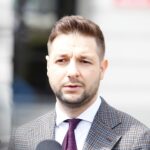 Konferencja Patryka Jakiego na Rynku / Jarosław Kubalski / Radio Kielce