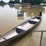 Sandomierz. Bulwar nadwiślański. Podtopienie / Grażyna Szlęzak-Wójcik / Radio Kielce