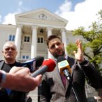 Konferencja Patryka Jakiego na Rynku / Jarosław Kubalski / Radio Kielce