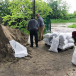 Gmina Skalbmierz. Ulewne deszcze przeszły przez gminę Skalbmierz (23.05.2019) / Urząd Miasta i Gminy Skalbmierz