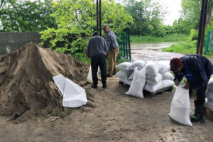 Gmina Skalbmierz. Ulewne deszcze przeszły przez gminę Skalbmierz (23.05.2019) / Urząd Miasta i Gminy Skalbmierz