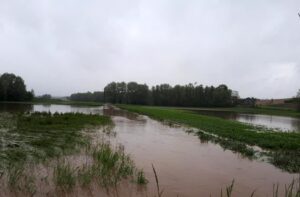 Zalane tereny Gminy Skalbmierz / Urząd Miasta i Gmina Skalbmierz / Facebook