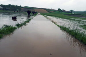 Gmina Skalbmierz. Ulewne deszcze przeszły przez gminę Skalbmierz (23.05.2019) / Urząd Miasta i Gminy Skalbmierz