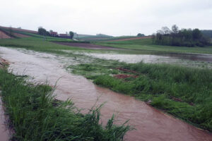 Gmina Skalbmierz. Ulewne deszcze przeszły przez gminę Skalbmierz (23.05.2019) / Urząd Miasta i Gminy Skalbmierz