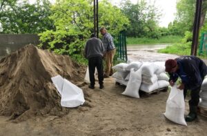 Zalane tereny Gminy Skalbmierz / Urząd Miasta i Gmina Skalbmierz / Facebook