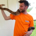 Warsztaty ze zwierzętami egzotycznymi / Emilia Sitarska / Radio Kielce