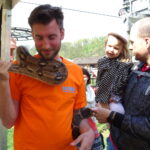 Warsztaty ze zwierzętami egzotycznymi / Emilia Sitarska / Radio Kielce