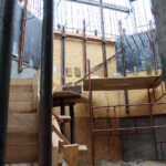 Busko-Zdrój. Budowa dzwonnicy przy kościele św. Brata Alberta / Marta Gajda / Radio Kielce