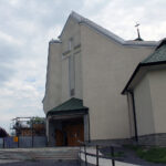 Busko-Zdrój. Budowa dzwonnicy przy kościele św. Brata Alberta / Marta Gajda / Radio Kielce