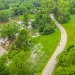 Wisła w okolicy Elektrowni Połaniec / Sławek Rakowski / Powiat Staszowski z Drona