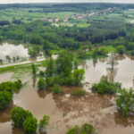 Wisła w okolicy Elektrowni Połaniec / Sławek Rakowski / Powiat Staszowski z Drona