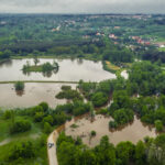 Wisła w okolicy Elektrowni Połaniec / Sławek Rakowski / Powiat Staszowski z Drona
