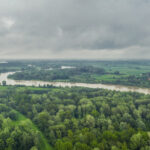 Wisła w okolicy Elektrowni Połaniec / Sławek Rakowski / Powiat Staszowski z Drona