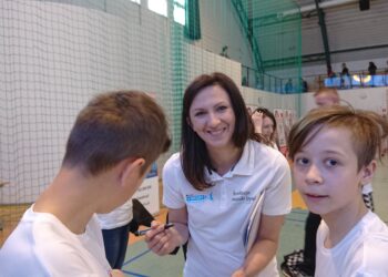 Alternatywne lekcje WF Moniki Pyrek / Jakub Rożek / Radio Kielce