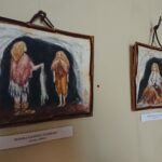 Wernisaż wystawy Moniki Łesyszak "Powrót do korzeni" / Anna Głąb / Radio Kielce