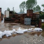 Zagość. Podtopienia / Marta Gajda / Radio Kielce