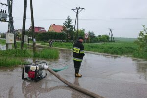 Zagość. Podtopienia / Marta Gajda / Radio Kielce