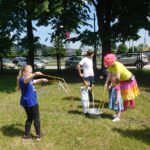 Piknik z okazji Dnia Matki zorganizowany przy Staropolskiej Szkole Wyższej / Iwona Murawska / Radio Kielce