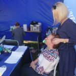 Piknik z okazji Dnia Matki zorganizowany przy Staropolskiej Szkole Wyższej / Iwona Murawska / Radio Kielce