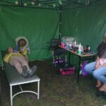 Piknik z okazji Dnia Matki zorganizowany przy Staropolskiej Szkole Wyższej / Iwona Murawska / Radio Kielce