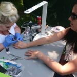 Piknik z okazji Dnia Matki zorganizowany przy Staropolskiej Szkole Wyższej / Iwona Murawska / Radio Kielce