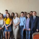 Sandomierz. Spotkanie z biurze poselskim Marka Kwitka z uczniami, którzy dostali się do Sejmu Dzieci i Młodzieży / Grażyna Szlęzak - Wójcik / Radio Kielce