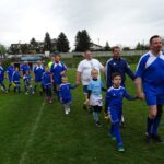 Jędrzejów. Charytatywny mecz pracowników Urzędu Miejskiego w Jędrzejowie i Starostwa Powiatowego w Jędrzejowie / Ewa Pociejowska - Gawęda / Radio Kielce