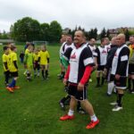 Jędrzejów. Charytatywny mecz pracowników Urzędu Miejskiego w Jędrzejowie i Starostwa Powiatowego w Jędrzejowie / Ewa Pociejowska - Gawęda / Radio Kielce