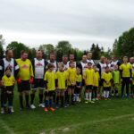 Jędrzejów. Charytatywny mecz pracowników Urzędu Miejskiego w Jędrzejowie i Starostwa Powiatowego w Jędrzejowie / Ewa Pociejowska - Gawęda / Radio Kielce