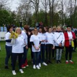 Jędrzejów. Charytatywny mecz pracowników Urzędu Miejskiego w Jędrzejowie i Starostwa Powiatowego w Jędrzejowie / Ewa Pociejowska - Gawęda / Radio Kielce