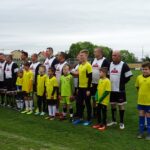 Jędrzejów. Charytatywny mecz pracowników Urzędu Miejskiego w Jędrzejowie i Starostwa Powiatowego w Jędrzejowie / Ewa Pociejowska - Gawęda / Radio Kielce