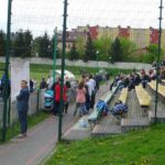 Jędrzejów. Charytatywny mecz pracowników Urzędu Miejskiego w Jędrzejowie i Starostwa Powiatowego w Jędrzejowie / Ewa Pociejowska - Gawęda / Radio Kielce