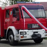 Tychów Stary. Przekazanie nowego samochodu dla OSP / Anna Głąb / Radio Kielce