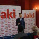 Małogoszcz. Wizyta Patryka Jakiego / Michał Kita / Radio Kielce