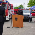 Uroczysta zmiana służby na placu przed jednostką ratowniczo-gaśniczą nr 3 / Monika Miller / Radio Kielce