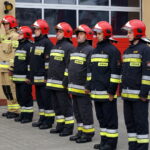 Uroczysta zmiana służby na placu przed jednostką ratowniczo-gaśniczą nr 3 / Monika Miller / Radio Kielce