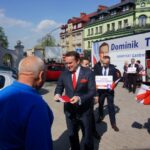 Miechów. Wizyta Dominika Tarczyńskiego / Michał Kita / Radio Kielce