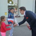 Miechów. Wizyta Dominika Tarczyńskiego / Michał Kita / Radio Kielce