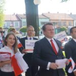 Miechów. Wizyta Dominika Tarczyńskiego / Michał Kita / Radio Kielce