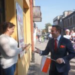 Miechów. Wizyta Dominika Tarczyńskiego / Michał Kita / Radio Kielce