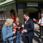 Miechów. Wizyta Dominika Tarczyńskiego / Michał Kita / Radio Kielce