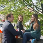 Kraków. Wizyta Dominika Tarczyńskiego / Michał Kita / Radio Kielce