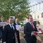 Kraków. Wizyta Dominika Tarczyńskiego / Michał Kita / Radio Kielce